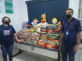 As cestas básicas estão sendo entregues prioritariamente para as famílias cadastradas nos CRAS de Ponta Grossa.