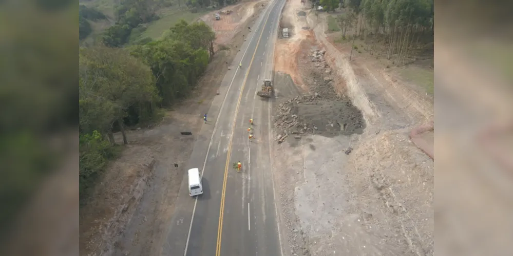 Desmonte de rochas será realizado em uma das duas frentes de obras da concessionária no município de Ortigueira