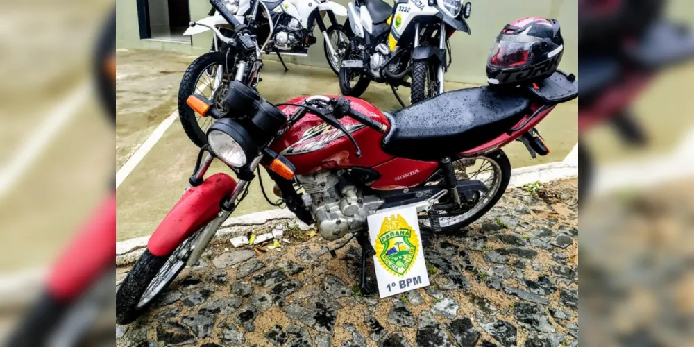 Imagem ilustrativa da imagem Jovem é preso com moto furtada no Rio Verde