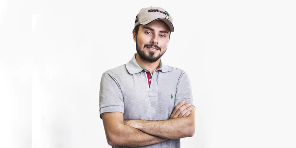 Jovem Cooperativista Julio Netto tem 19 anos e atua como produtor rural no interior de São Paulo