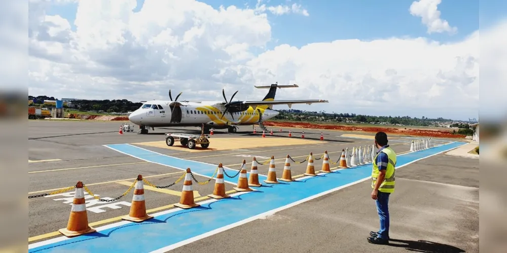 Obras de R$ 35 milhões incluem nova taxiway e um novo terminal de passageiros