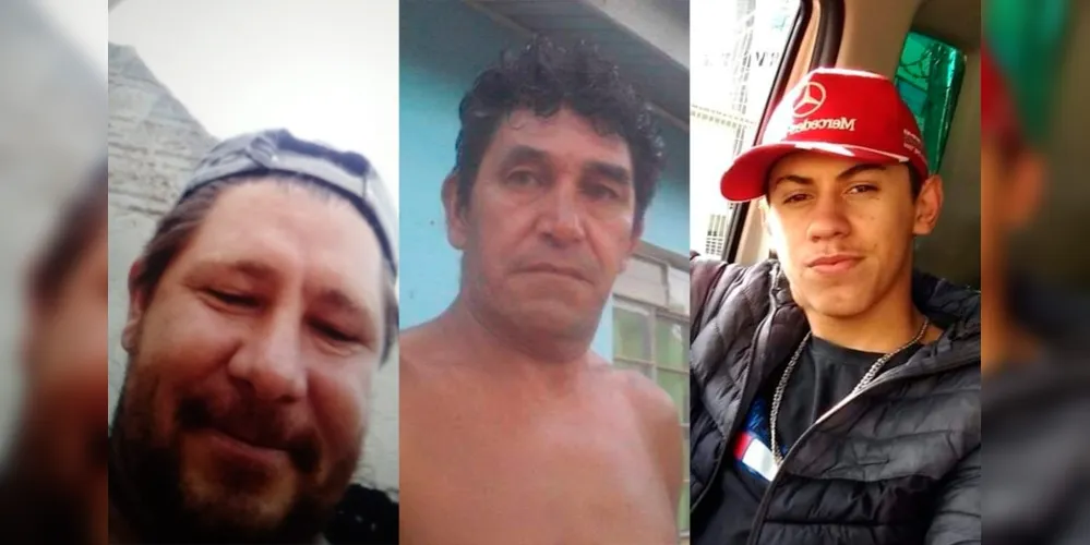 Ronaldo Rodrigues, Emerson Carlos Ribeiro e Lucas Edim Seliger Cunha são as vítimas do triplo homicídio