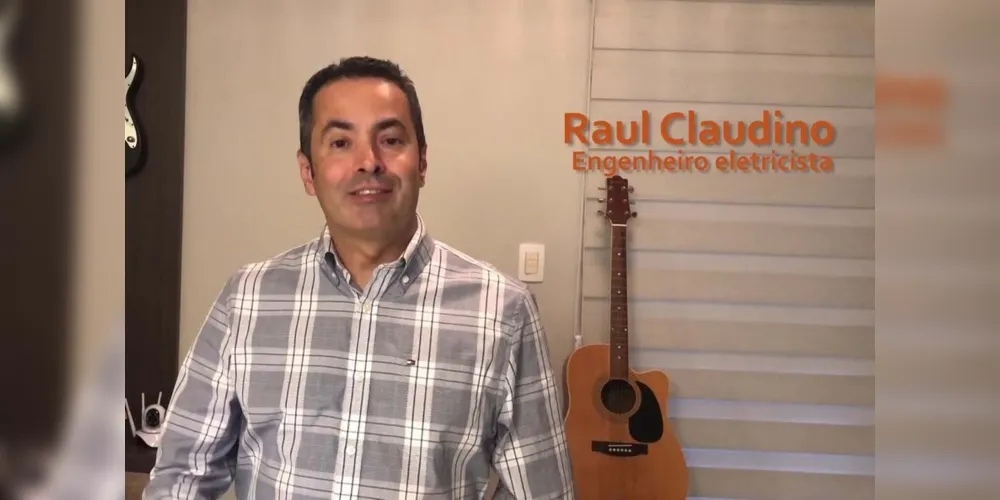 Os vídeos dedicados a esse público são apresentados pelo engenheiro eletricista da Copel Raul da Silva Claudino.