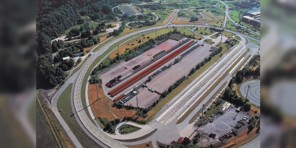 Pista de Ponta Grossa será inspirada na ‘Tatra Polygon’, instalada em Koprivnice, na República Tcheca.