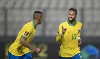 Peru ficou à frente no placar duas vezes, mas gols de Neymar deram vitória ao Brasil