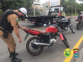 Objetivo da operação é coibir uso de motocicletas em crimes, acidentes e infrações de trânsito
