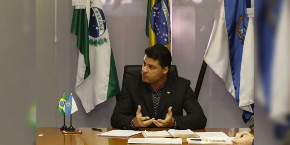 Marcelo Rangel no início de sua gestão