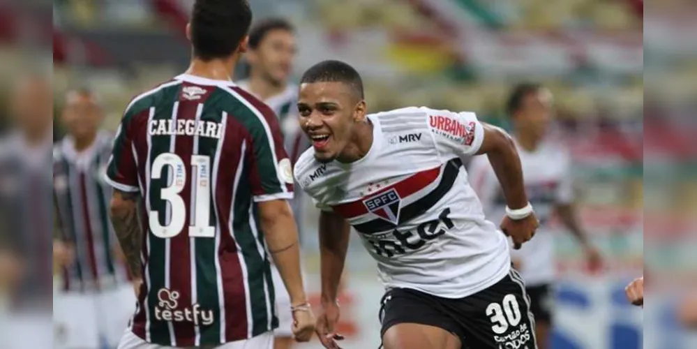 Brenner foi o autor dos dois gols do São Paulo contra o Flu, no duelo dos tricolores