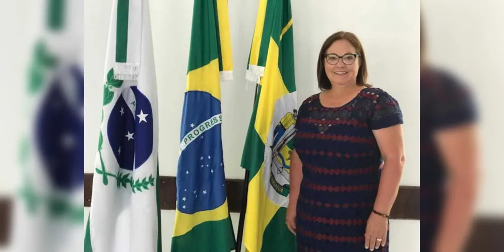 Alcione Lemos é a primeira mulher eleita para chefiar o Executivo de Jaguariaíva