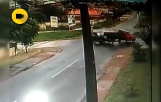 Imagem ilustrativa da imagem Câmera flagra grave acidente no Parque dos Pinheiros