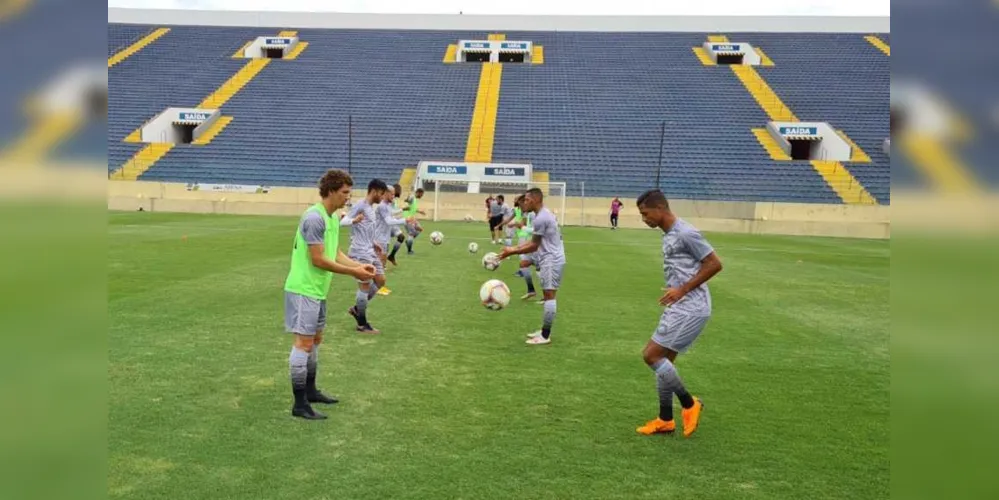 Fantasma iniciou preparação para disputar Campeonato Paranaense e a Série B do Brasileirão