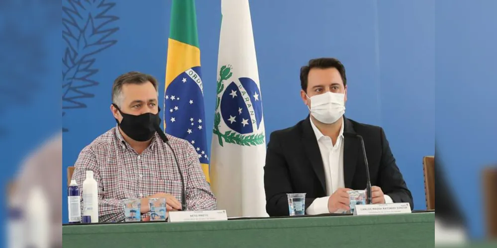 Governador anunciou novas medidas para conter propagação do novo coronavírus no Paraná