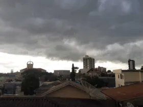 Imagem ilustrativa da imagem Chuva forte chega a Ponta Grossa nesta sexta-feira