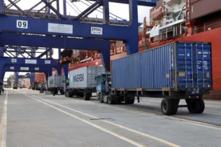 Os produtos em contêineres representam 14,9% da movimentação geral dos portos do Paraná.