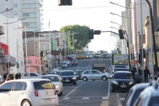 Caso foi registrado na Balduíno Taques, uma das vias mais movimentadas da cidade