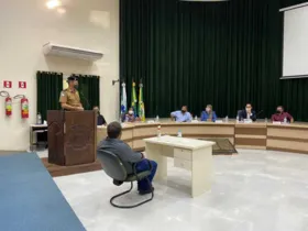 Imagem ilustrativa da imagem Comandante da PM expõe ações na Câmara de Jaguariaíva