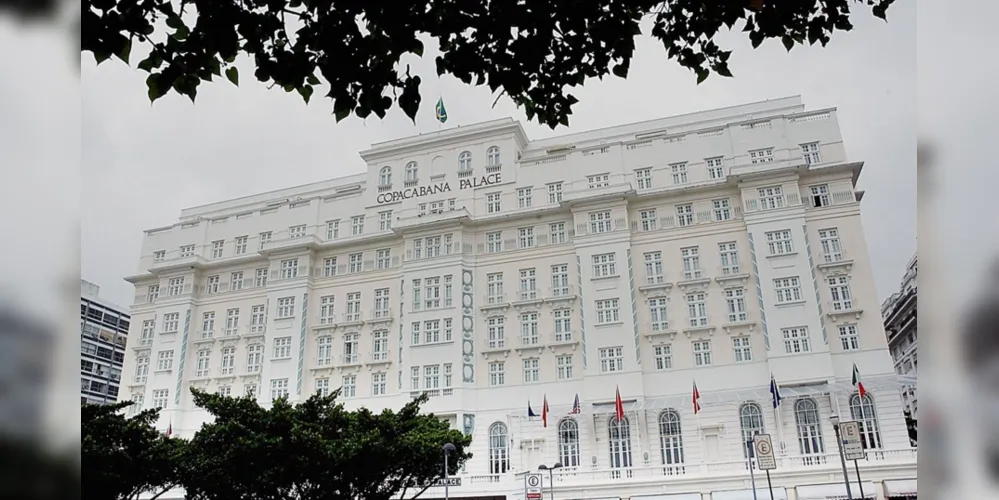 Hotel Copacabana Palace, no Rio de Janeiro.