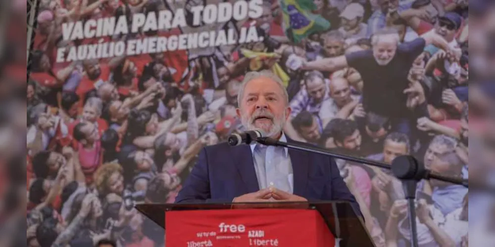 Em seu primeiro discurso após decisão do ministro do Supremo Tribunal Federal, Lula falou sobre a situação do país