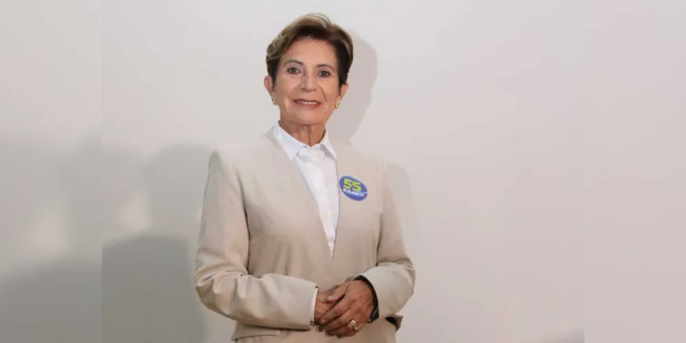 A prefeita de Ponta Grossa, Elizabeth Schmidt