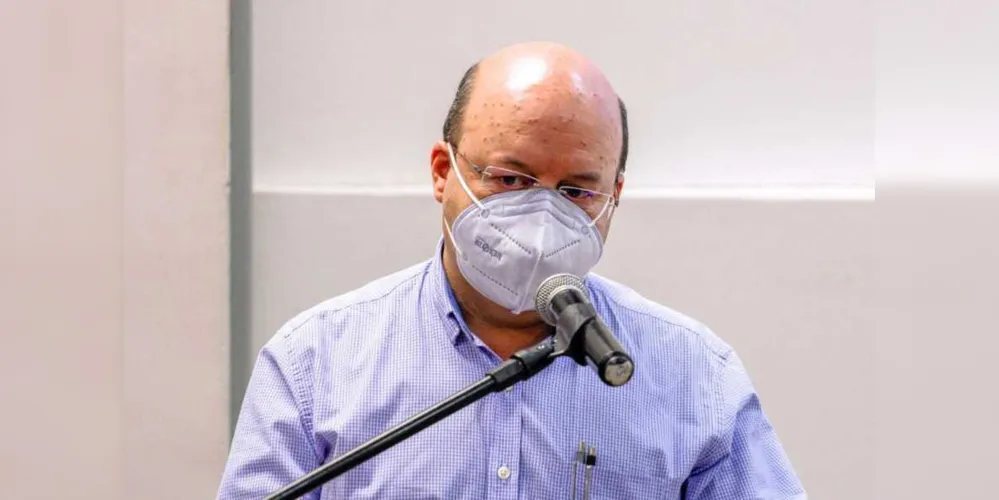 Diretor técnico do Hospital Santa Casa, Rogerio Santos Clemente.