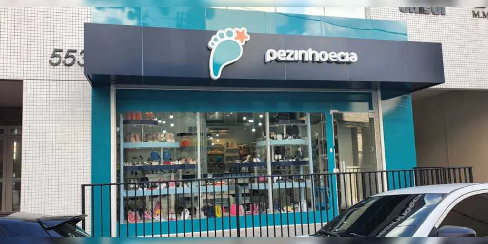 Franquia de calçados e acessórios infantis e infantojuvenis conta com uma loja exclusiva em Ponta Grossa
