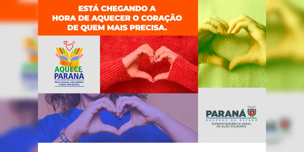 Imagem ilustrativa da imagem Aquece Paraná recebe doações por aplicativo e drive-thru