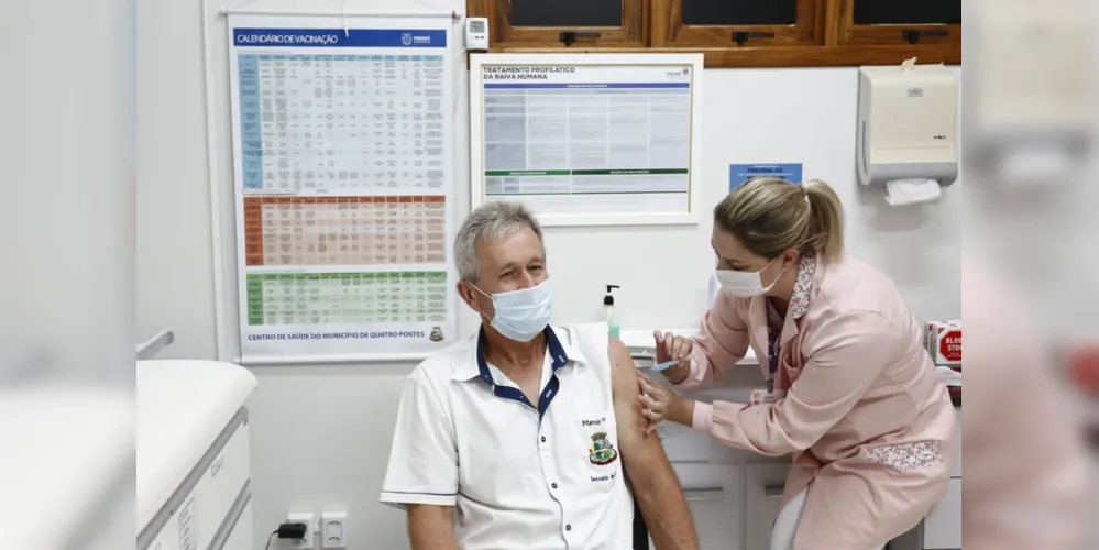 Imagem ilustrativa da imagem PG realiza mutirão de vacinação contra a covid em três públicos