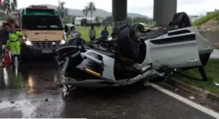 acidente foi na segunda-feira (19)  em Miracatu SP