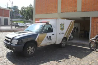 Os corpos das duas vítimas foram levados ao IML de Ponta Grossa