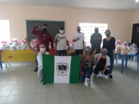 Moradores do Rio Verde/Pitangui se uniram neste domingo de Páscoa.
