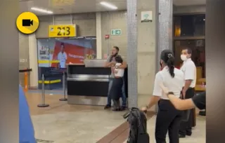 Imagem ilustrativa da imagem Policial faz funcionária refém no Aeroporto de Guarulhos