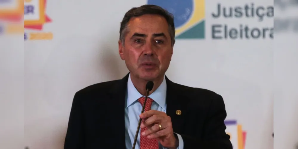 Presidente do TSE, ministro Luís Roberto Barroso.