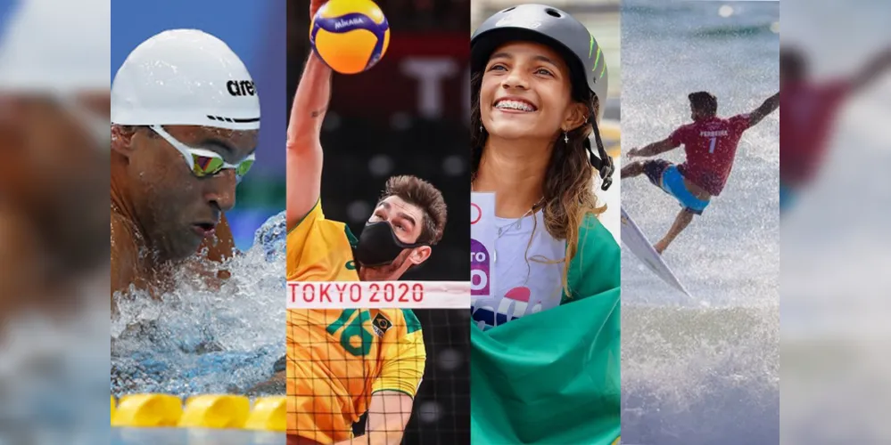 Destaques do Time Brasil no dia 3 dos Jogos Olímpicos de Tóquio