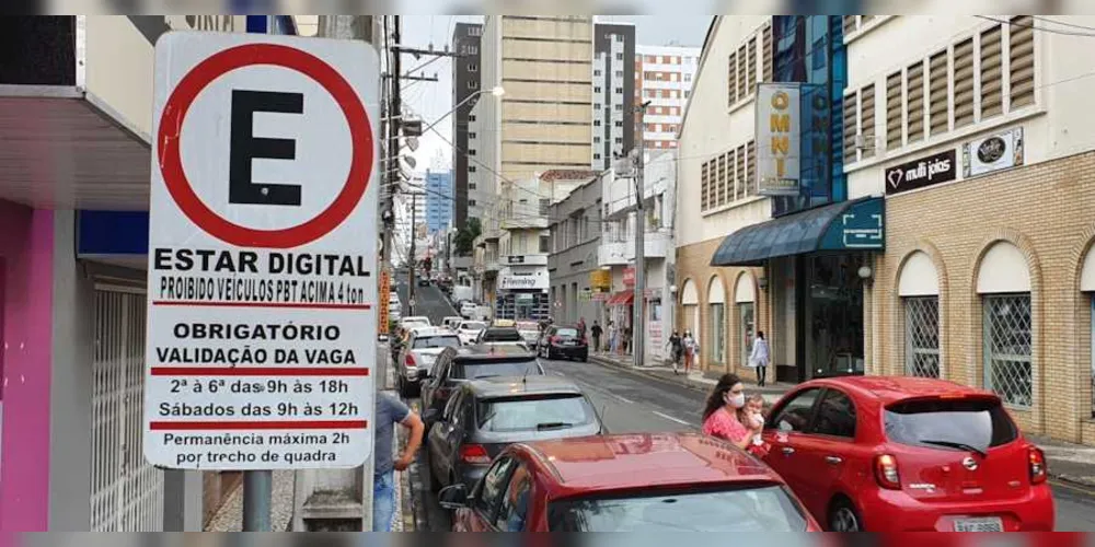 A empresa Cidatec é responsável pelo Estacionamento Regulamentado (EstaR Digital) de Ponta Grossa.
