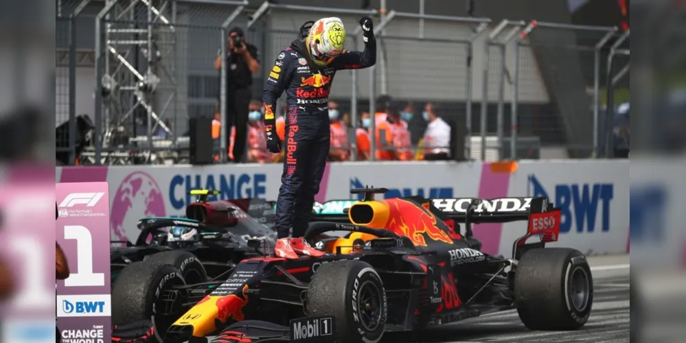 Max Verstappen é o líder da Fórmula 1.