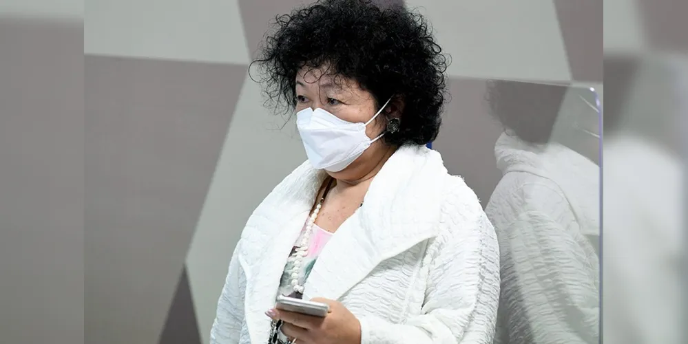 Nise Yamaguchi prestou depoimento nesta terça-feira (1º), na CPI da Pandemia.