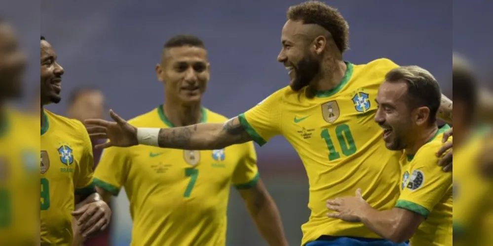  Seleção Brasileira dominou a Venezuela na etapa inicial, pressionando e mantendo o rival no campo de defesa