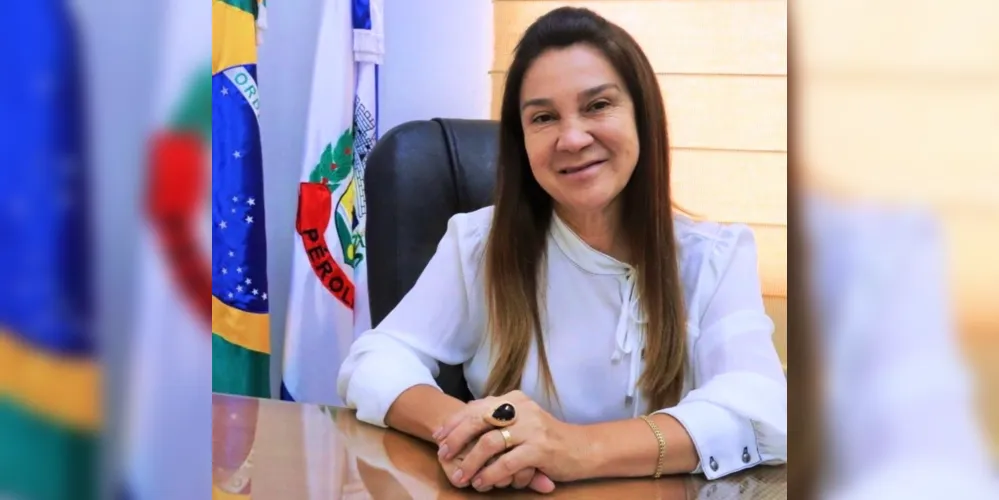 Prefeita Valdete, presidenta do Conselho da Mulher da AMP.