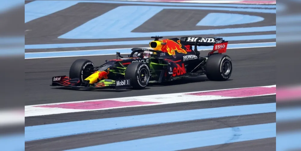 Verstappen supera Hamilton e fica com a pole do GP da França de F1