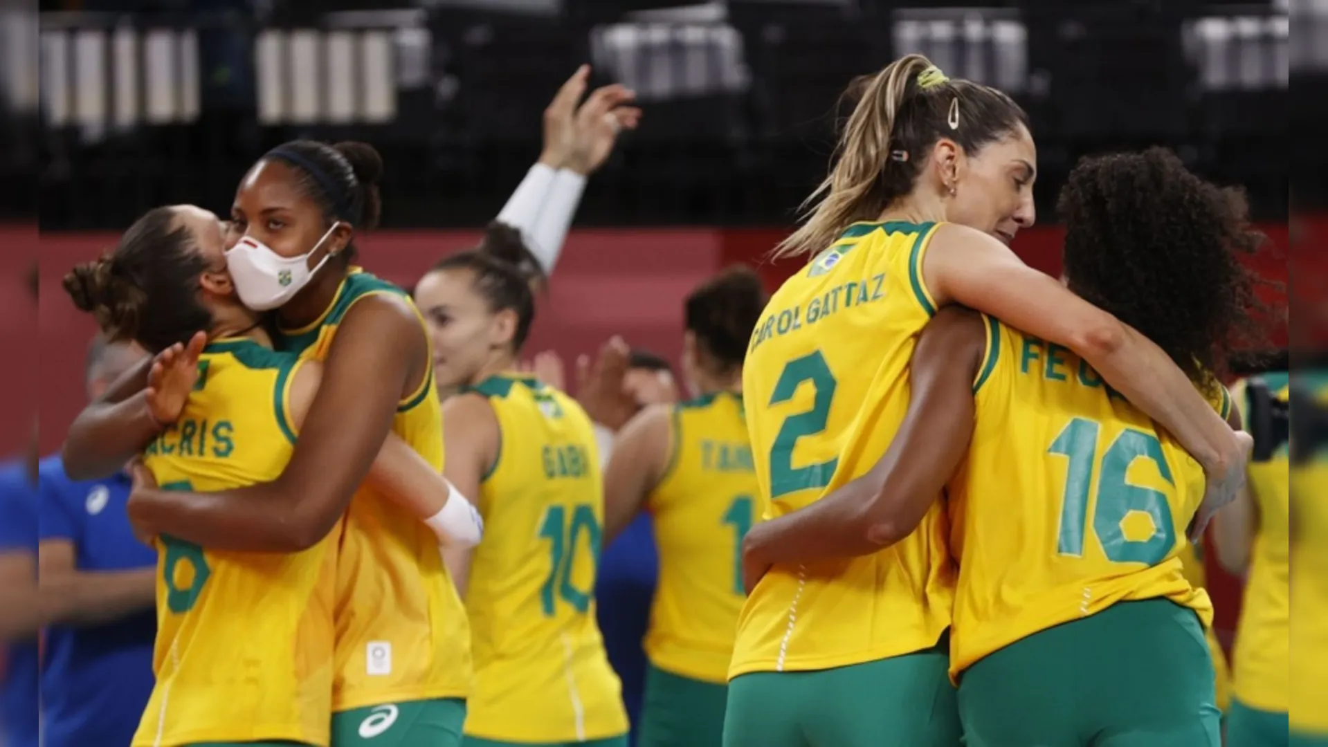 No vôlei feminino, Brasil vence República Dominicana no tie break