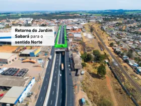 Após conclusão da nova interseção do Jardim Sabará, CCR RodoNorte faz últimos ajustes para mudança no trânsito da região; alteração vai possibilitar acessos e conversões nas marginais