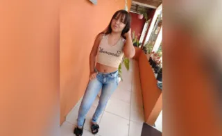 aria Luiza Ferreira da Silva, 13 anos, fugiu de casa na noite do último domingo (20)  e familiares buscam notícias da menina