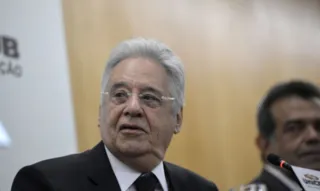Ex-presidente do Brasil, Fernando Henrique Cardoso.