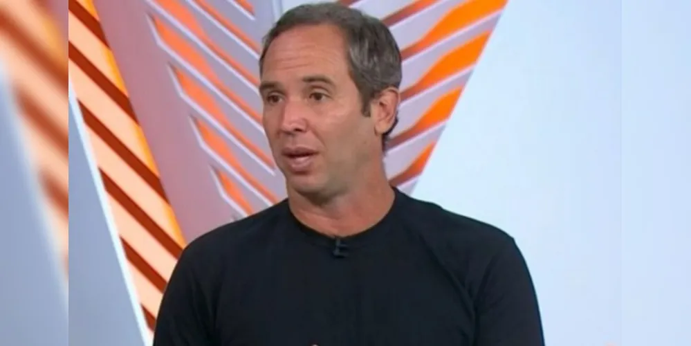 Caio Ribeiro no Globo Esporte; comentarista conta do tratamento que está enfrentando contra o câncer.