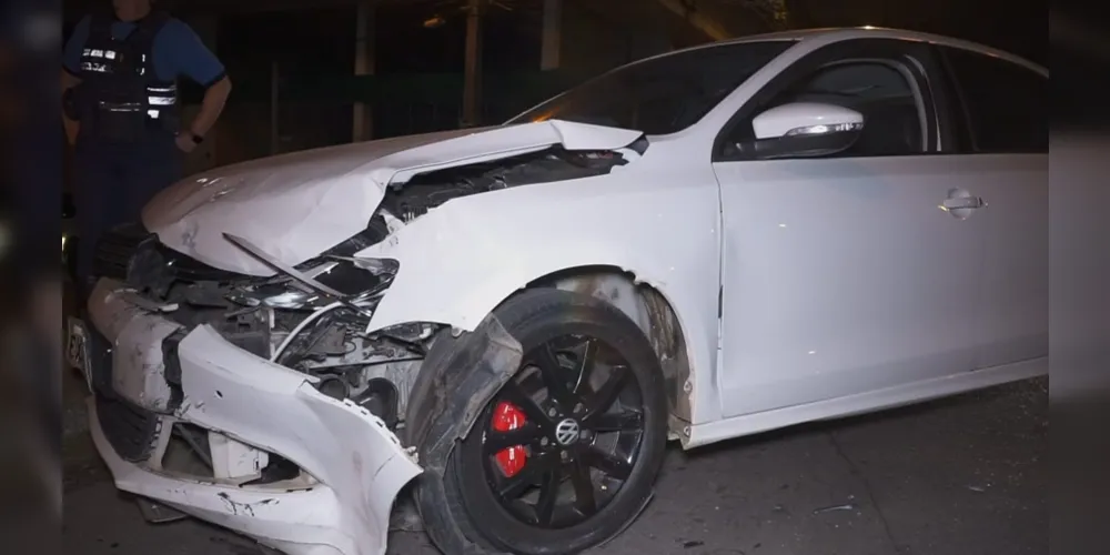 Veículo Volkswagen Jetta se envolveu no acidente