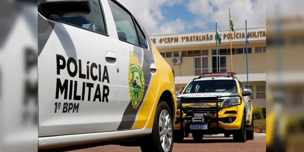 Situação foi relatada pelo 1º Batalhão da Polícia Militar de Ponta Grossa.