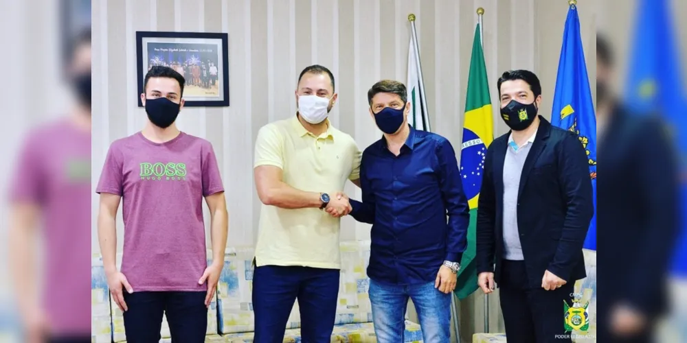 Filipe Chociai (PV), Daniel Milla (PSD), Capitão Saulo (PSD) e Leandro Bianco (Republicanos).