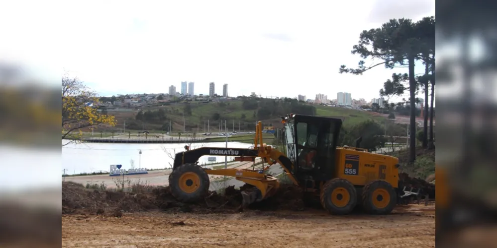 Pavimentação melhorará a vida dos moradores e o tráfego na região do Parque de Olarias.