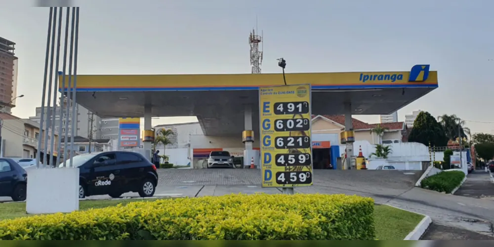 Maior parte dos postos já está vendendo gasolina comum a R$ 6,00