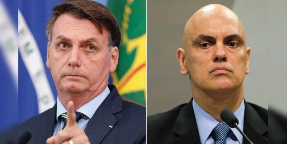 Bolsonaro pede a destituição de Alexandre de Moraes